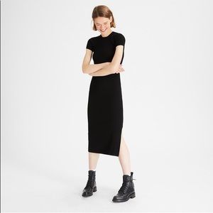 Theory Rib Knit Maxi Dress